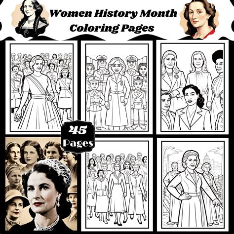 Women History Month Coloring Pages Made By Teachers