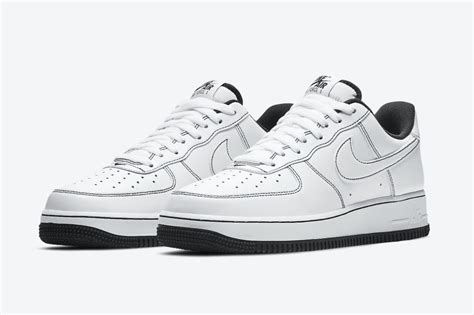Nike Air Force 1 Low White Black Cv1724 104 Release Date Sbd