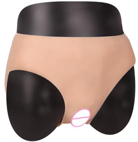 Abalone Vagina Realistic Vagina Panties Fake Sexy Pussy Underwear Shemale Fake Boobs For