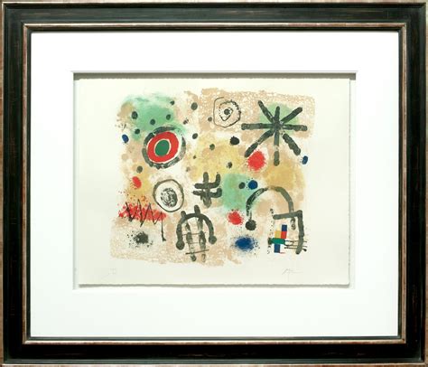 Joan Miró Signes De Lunivers Galerie Française München