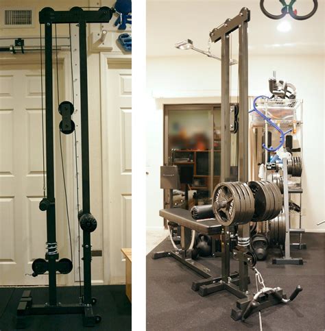 A typical diy lat pulldown uses one or two hanging pulleys, but since they aren't anchored in place, they don't work very well in the long run. Who all here owns a lat pull/low row machine? - Bodybuilding.com Forums
