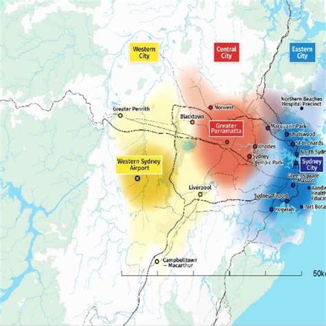 Three Cities In Metropolitan Sydney 15 Download Scientific Diagram