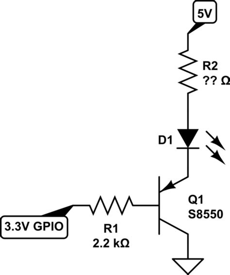 How To Calculate Resistor Needed In Pnp Transistor Circuit Electrical