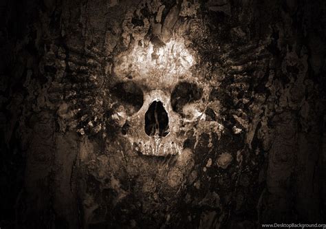 Skull Backgrounds Wallpapers Cave Desktop Background