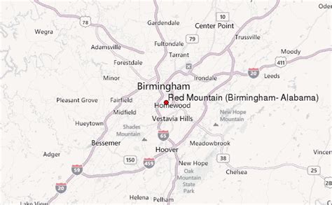 Red Mountain Birmingham Alabama Mountain Information Birmingham