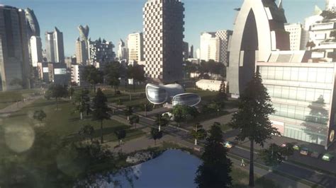 Futuristic Primary School Cc Cities Skylines Mod Download