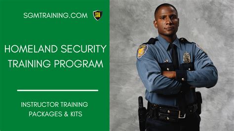 Homeland Security Training Program Security Guard Management