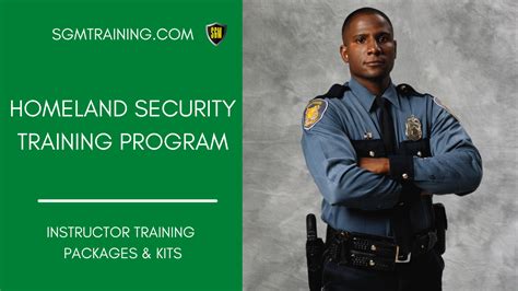 homeland security training program security guard management