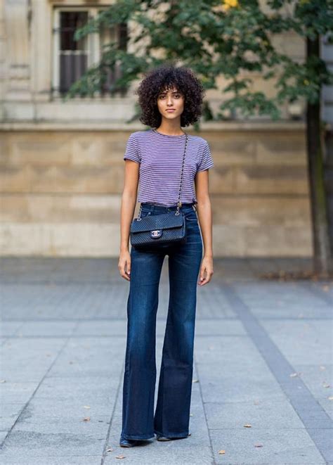 10 super chic ways to wear flare jeans wide leg jeans outfit flare 25344 hot sex picture