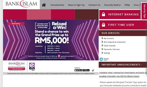 Always check on the certificate to ensure you are accessing exist website. Cara Daftar Bank Islam 2020 Online (Login) - MY PANDUAN