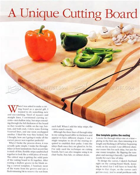 Cutting Board Plans Woodworking Woodworking Plans Woodworking