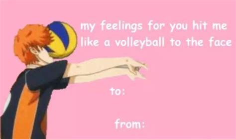 Haikyuu Pick Up Lines You Must Have A Lot Of Feelings For Me If You Get