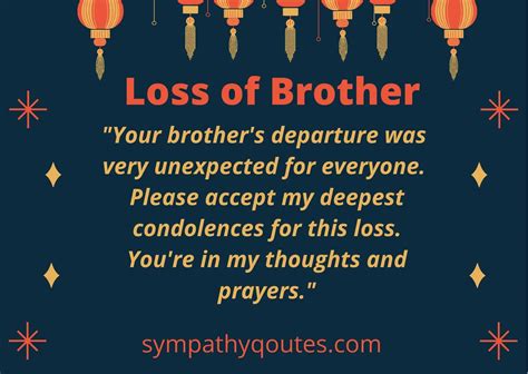 60 Condolence Messages For Loss Of Brother Love Syllabus