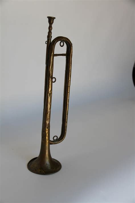 Antique French Bugle Made For Frances Military For Sale At 1stdibs