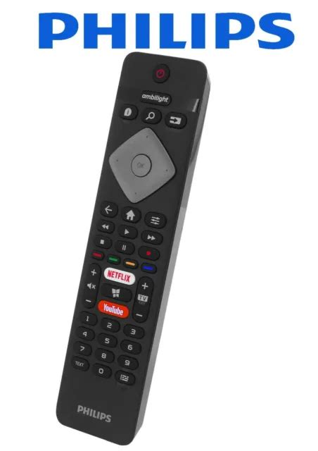 Genuine Philips Remote Control For 2021 2022 Fhd Led Smart Tvs Eur 13