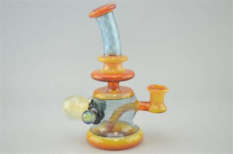 Snafu Double Weld Reticello Banger Hanger Rig W 14mm Female Joint