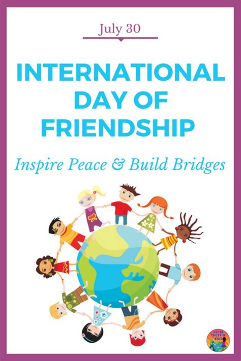 International Day Of Friendship Globe Trottin Kids