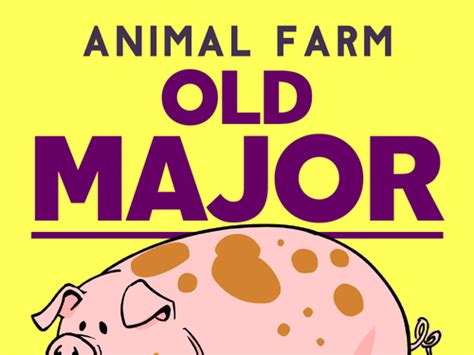 Animal Farm Old Major Teaching Resources
