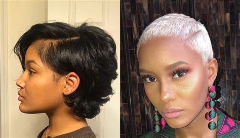 Short Tapered Haircuts For Black Women