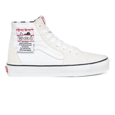 Diy van conversions are the cheapest route for living the van life. DIY Sk8-Hi Tapered Shoes | White | Vans