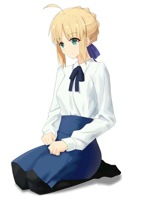 Saber With Casual Clothes R Saber