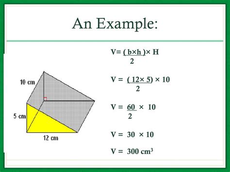 Triangular Prism Volume Formula Britishwhy