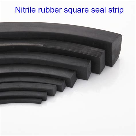 nbr rubber solid seal strip oblong         mm ship cabinet door windor machine