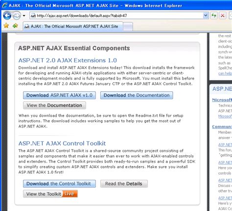 Asp Net Ajax It