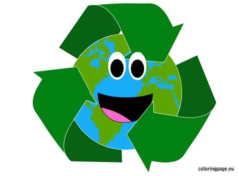 Planet Earth With Recycle Symbol Recycle Symbol Recycling Symbols