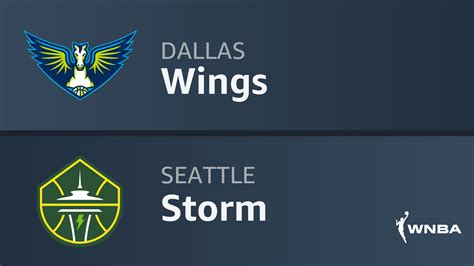 Prime Video Seattle Storm At Dallas Wings