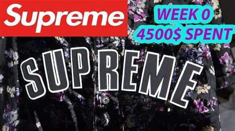 Supreme Fw19 Week 0in Hand Giveaway Youtube