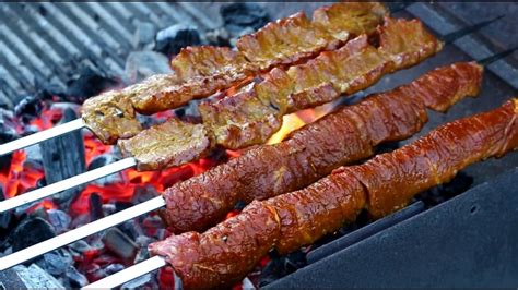 Persian Kabab Barg Thin Beef Kabob Youtube