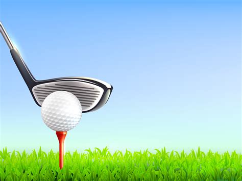 Golf Realistic Background 466501 Vector Art At Vecteezy