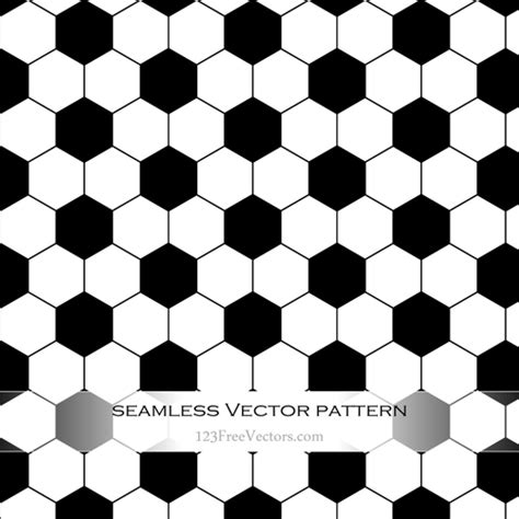 Seamless Soccer Ball Pattern Public Domain Vectors