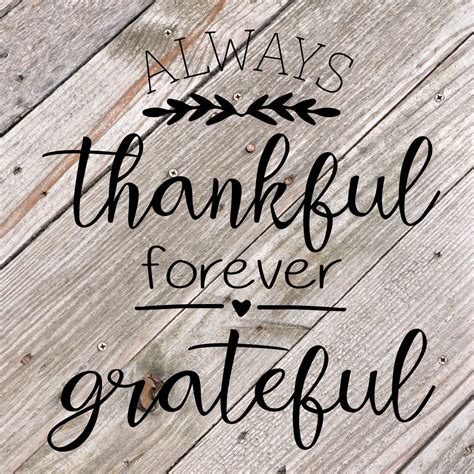 Always Thankful Forever Grateful Svg Thanksgiving Svg Fall Etsy