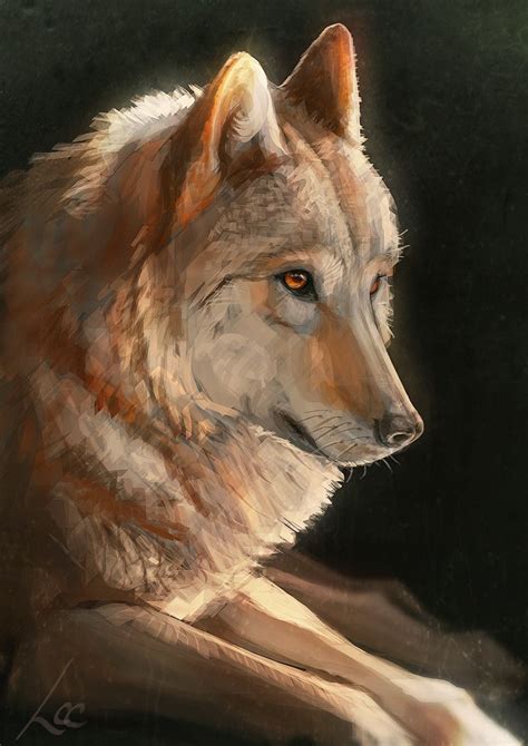 Dire Wolf Lindsey Crummett Dire Wolf Character Portraits Wolf