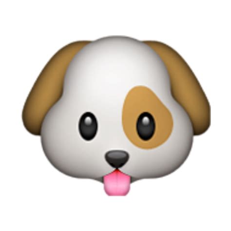 Dog Emoji Iphone Freetoedit Dog Sticker By Enquiesoft