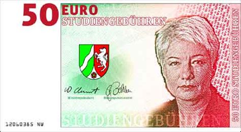 Aber wie erkennt man, woher die scheine. Studiengebühren: Geldscheine