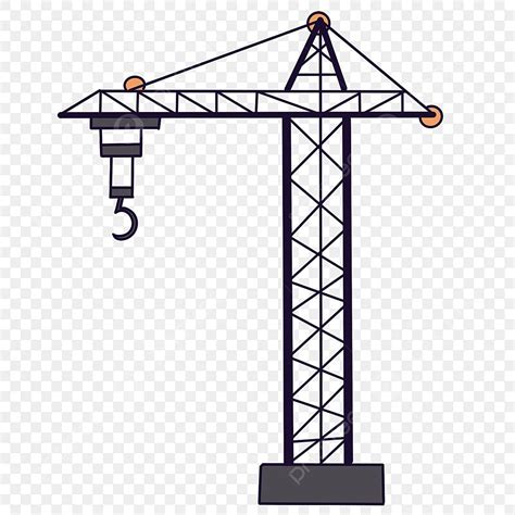 Vector Tower Crane PNG Vector PSD And Clipart With Transparent