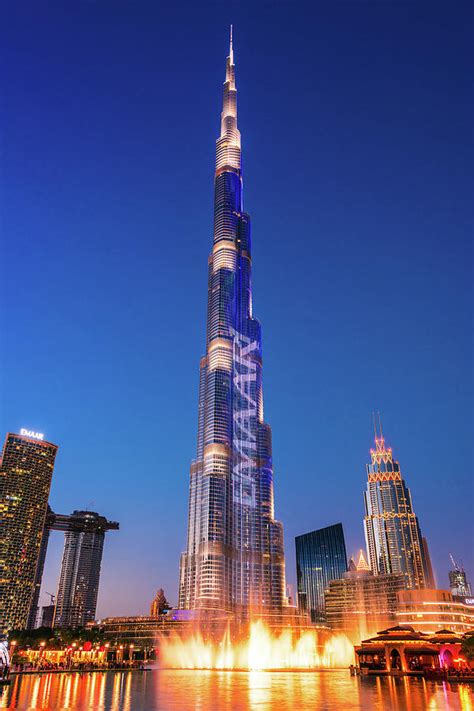 Burj Khalifa The Tallest Building In The World Uae Photograph By T