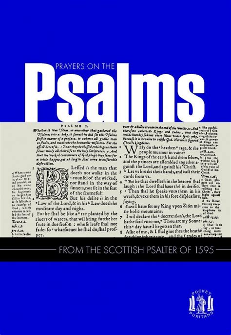 Prayers On The Psalms Banner Of Truth Usa