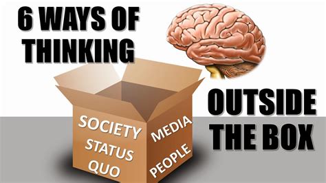 6 Ways Of Thinking Outside The Box Motivate Amaze Be Great The