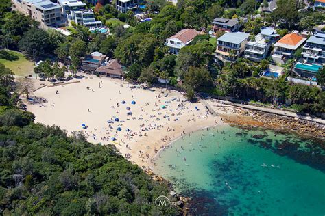 Aerial Stock Image Shelly Beach Manly Nsw