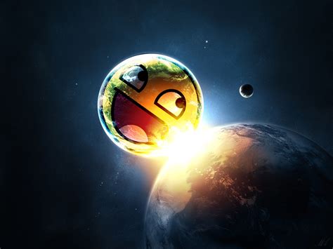 Epic Smiley Space Parody Wallpapers Hd Desktop And Mobile Backgrounds