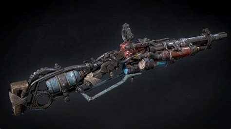 Post Apocalyptic Rifle In Weapons Ue Marketplace