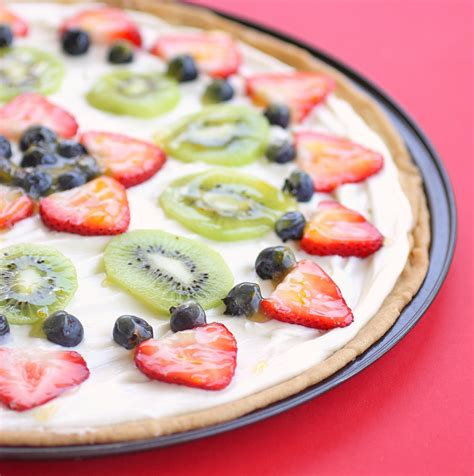 Fruit Pizza Recipe With Glaze