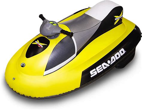Sea Doo Jet Ski Gonfiabile Aquamate A Motore Elettrico Amazon It Sport E Tempo Libero