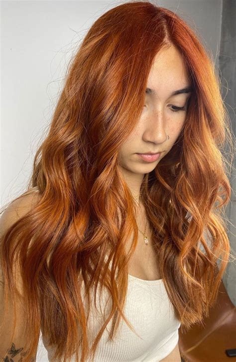 aggregate more than 146 golden copper hair color super hot vn