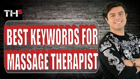 How To Find Keywords For Massage Therapist Best Keywords For A