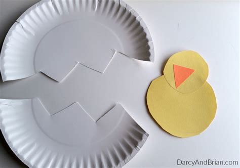 Fun Spring Crafts For Kids Hatching Chick